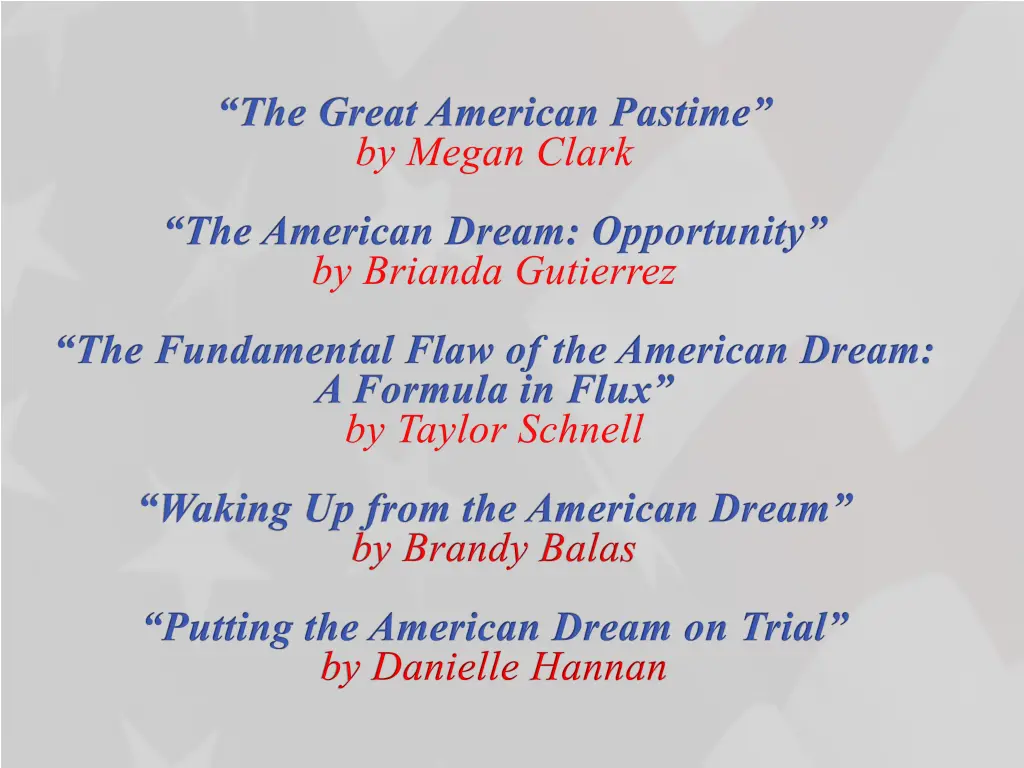 the great american pastime by megan clark 4