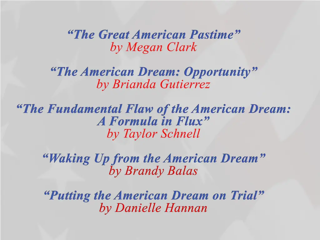 the great american pastime by megan clark 5