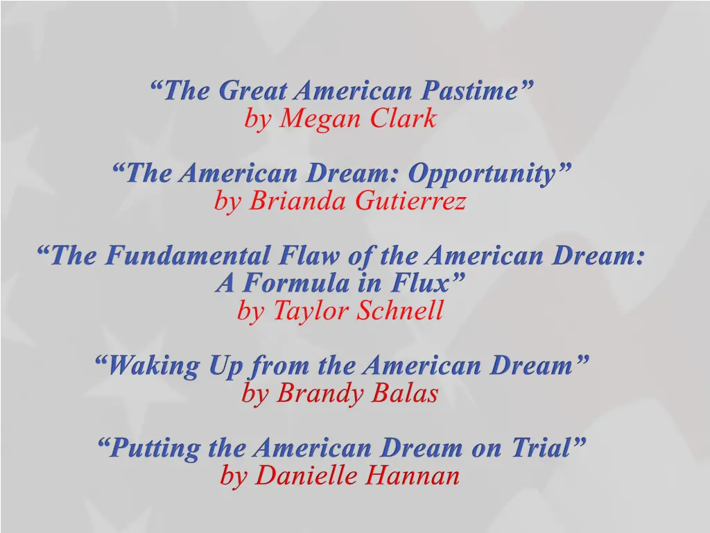 the great american pastime by megan clark 6
