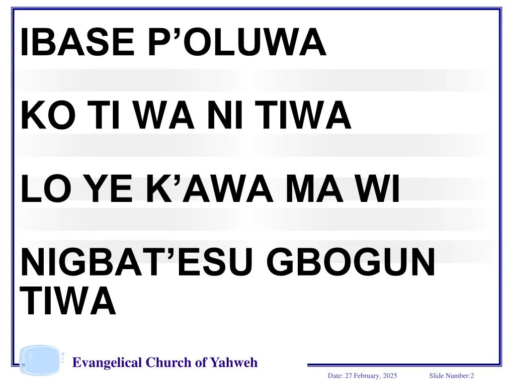 ibase p oluwa