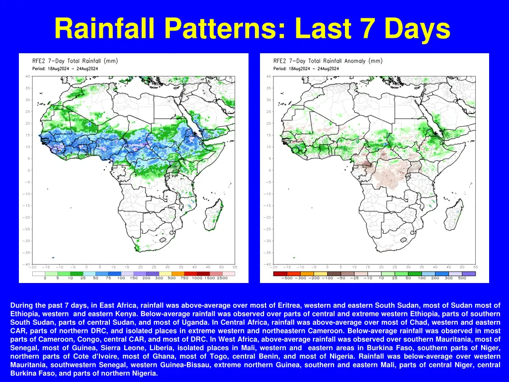 rainfall patterns last 7 days