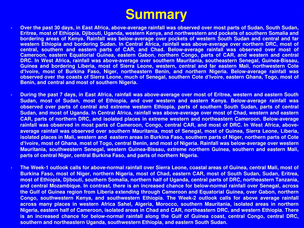 summary
