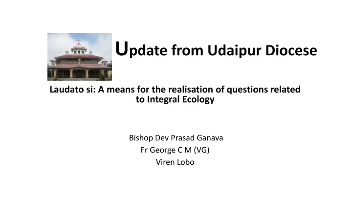 u pdate from udaipur diocese