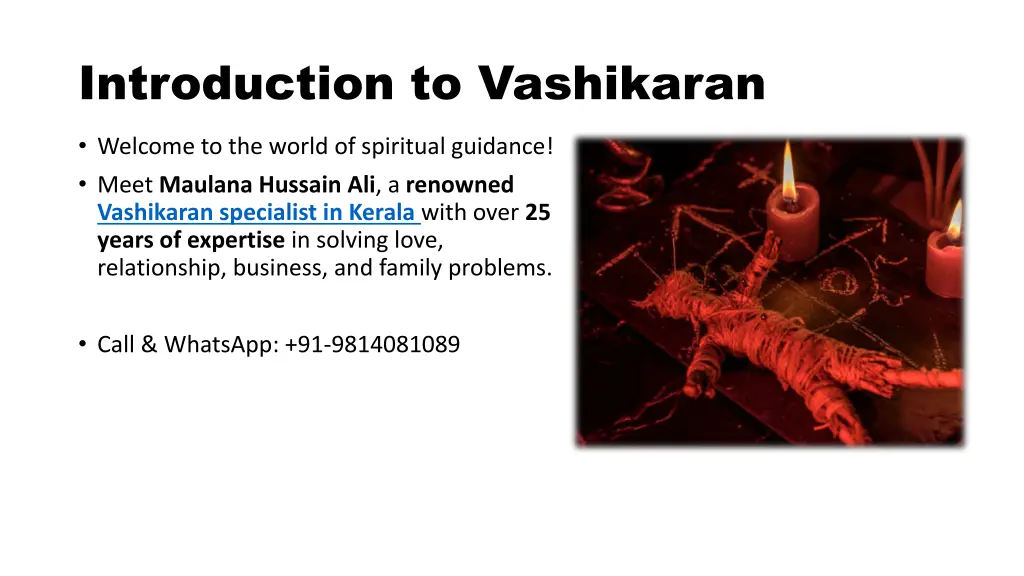 introduction to vashikaran