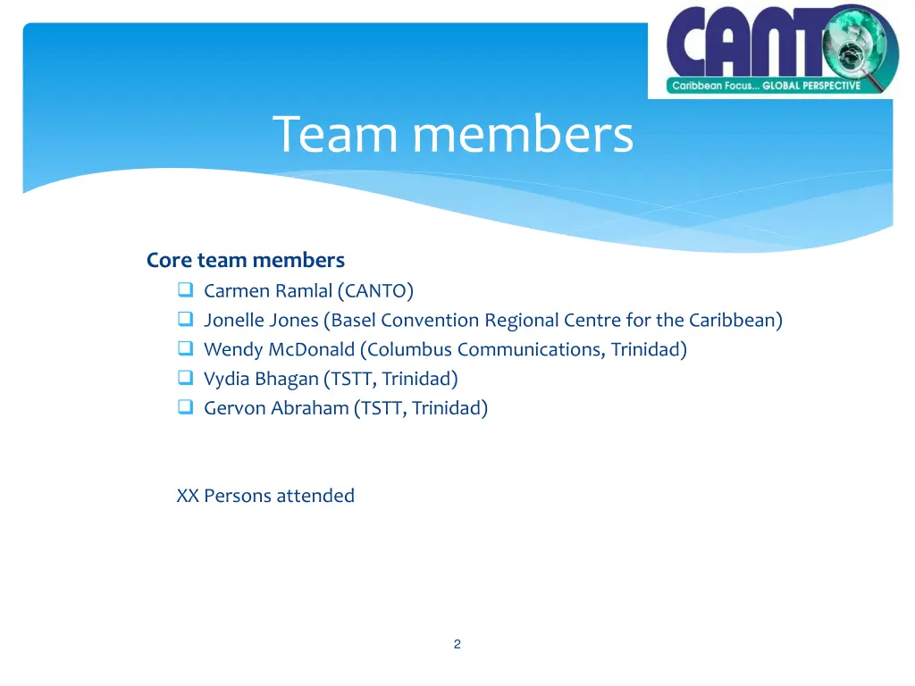 team members
