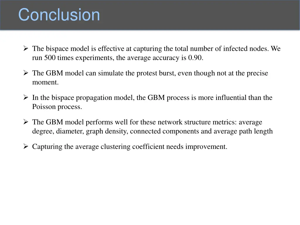 conclusion