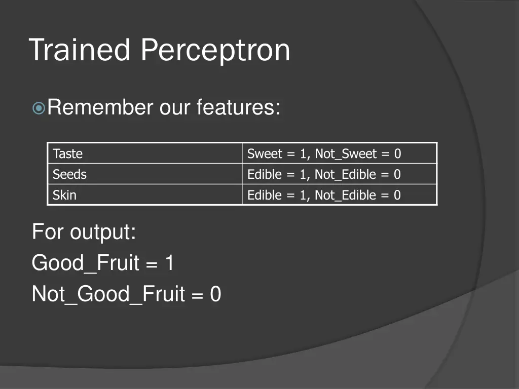 trained perceptron 1