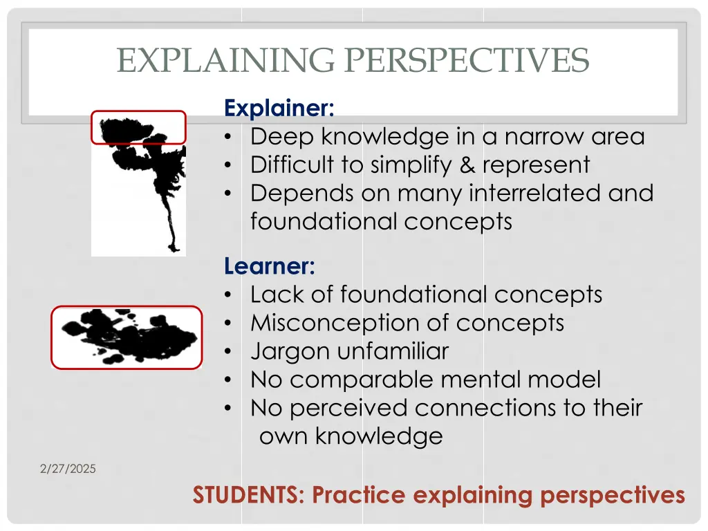 explaining perspectives explainer deep knowledge