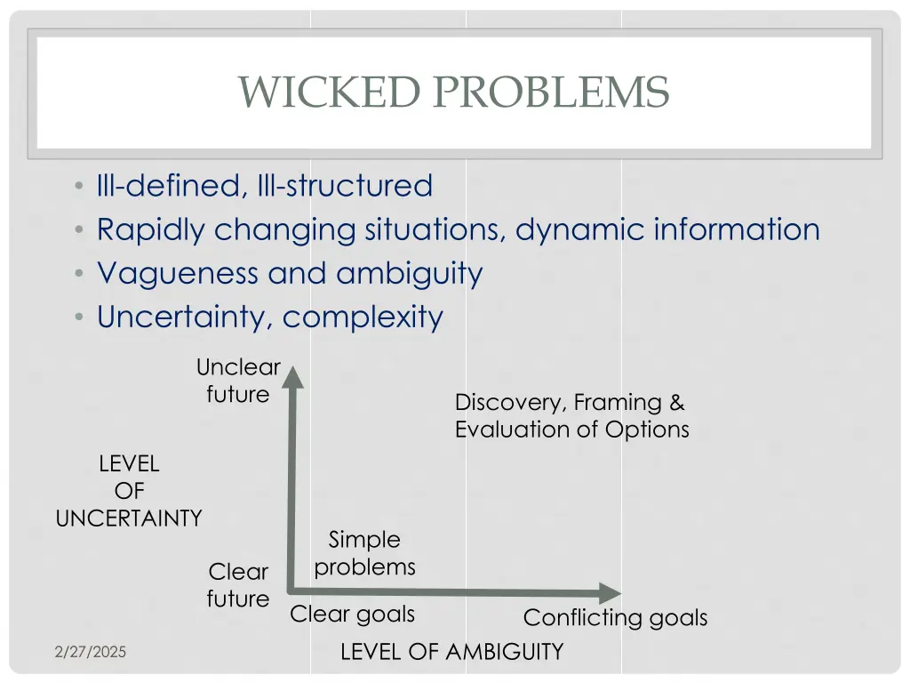 wicked problems