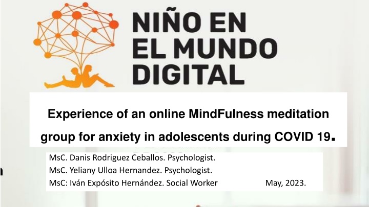 experience of an online mindfulness meditation