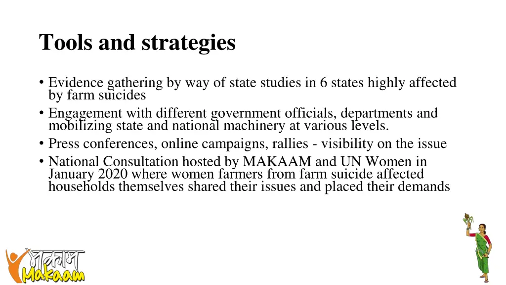 tools and strategies