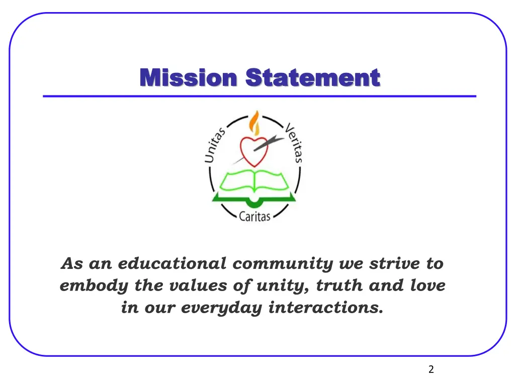 mission statement mission statement