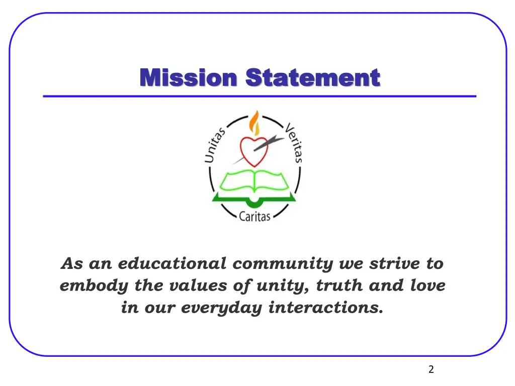 mission statement mission statement
