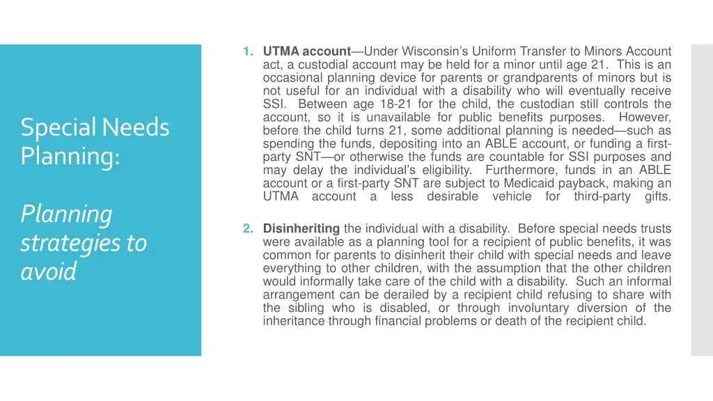 1 utma account under wisconsin s uniform transfer