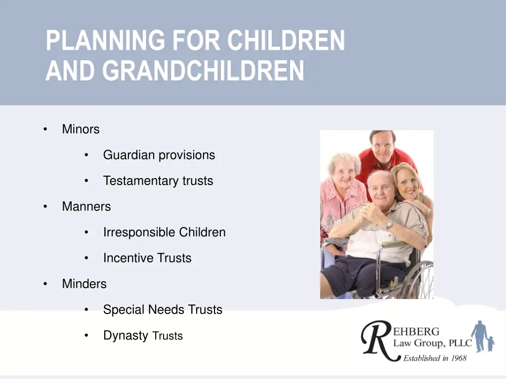 planning for children and grandchildren