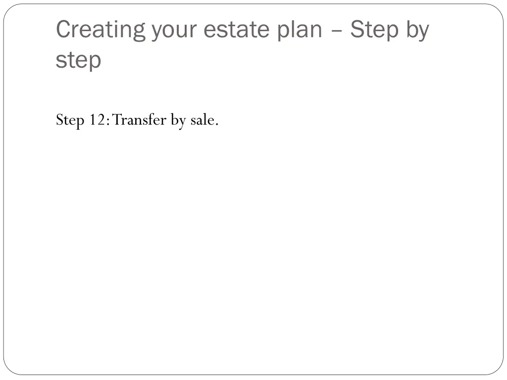 creating your estate plan step by step 11