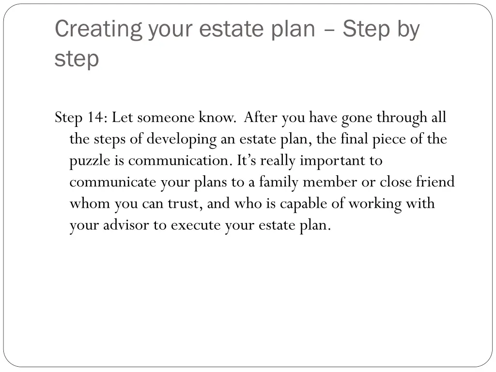 creating your estate plan step by step 13