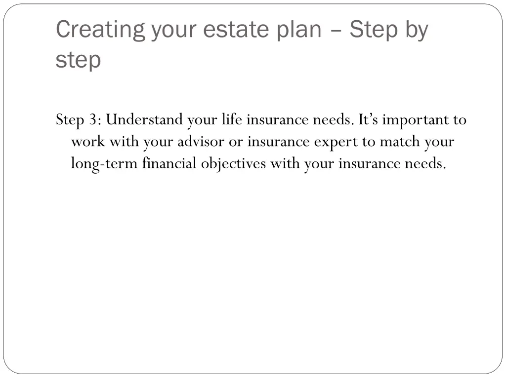 creating your estate plan step by step 2