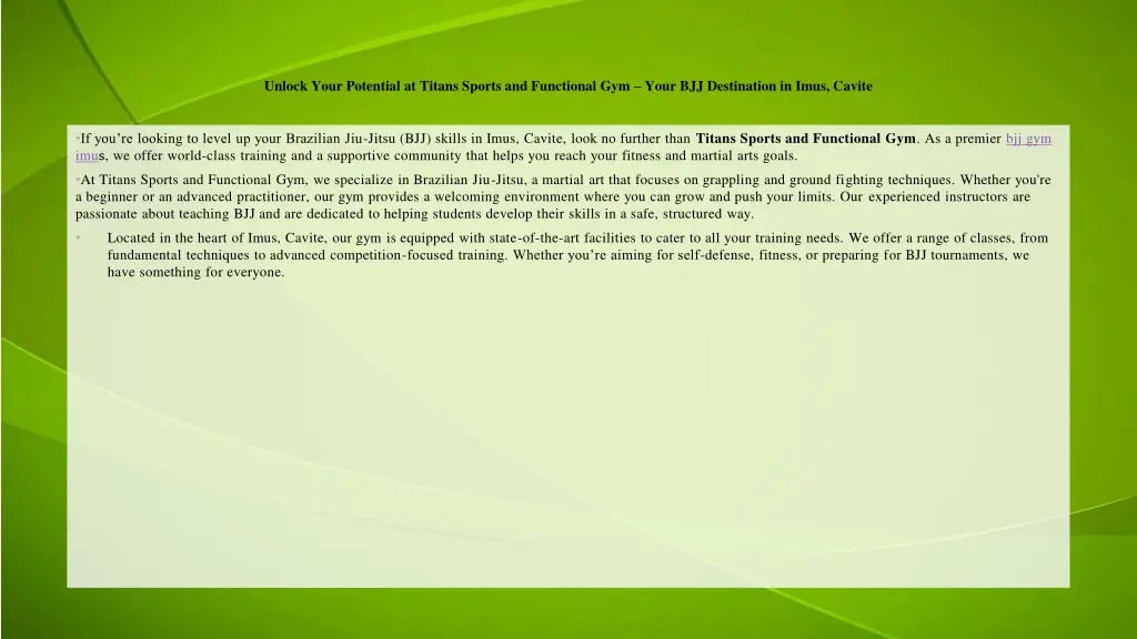 unlock your potential at titans sports