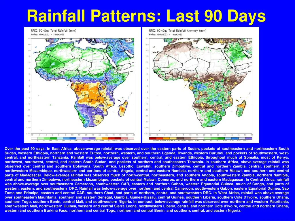 rainfall patterns last 90 days