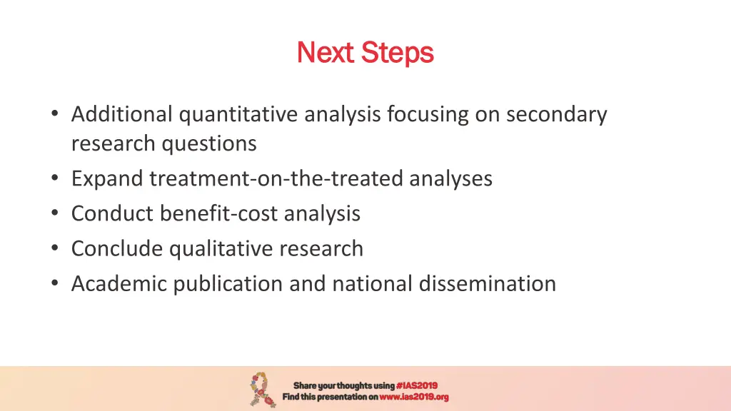 next steps next steps