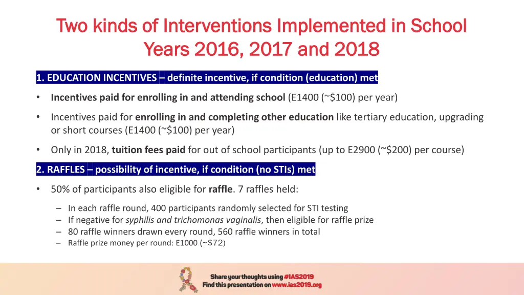 two kinds of interventions two kinds