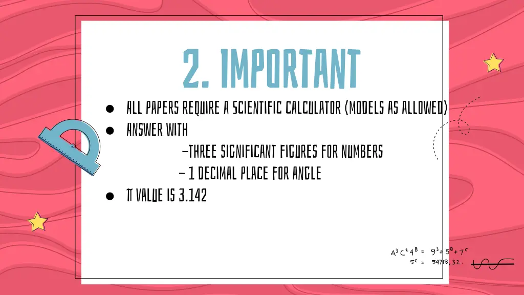 2 important 2 important all papers require