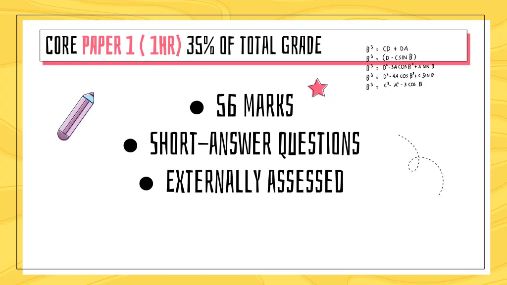 core paper 1 1hr paper 1 1hr 35 of total grade