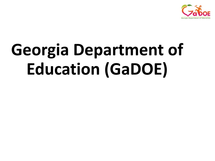 georgia department of education gadoe