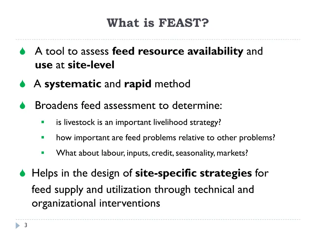 what is feast