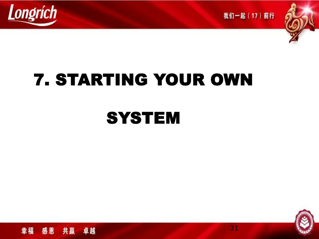 7 starting your own 7 starting your own