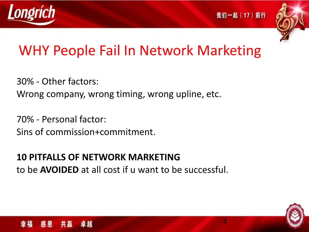 why people fail in network marketing