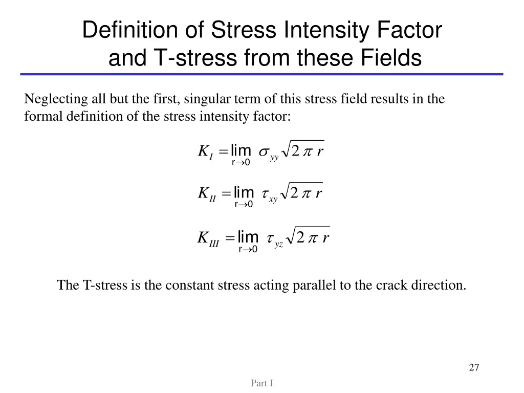 definition of stress intensity factor