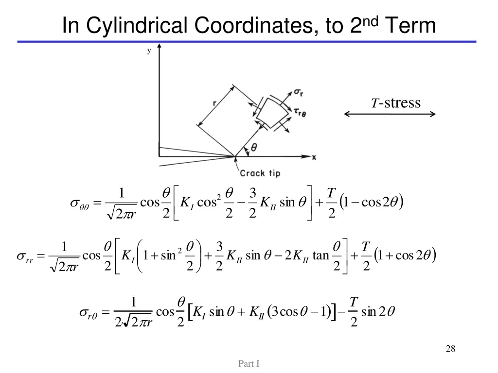 in cylindrical coordinates to 2 nd term