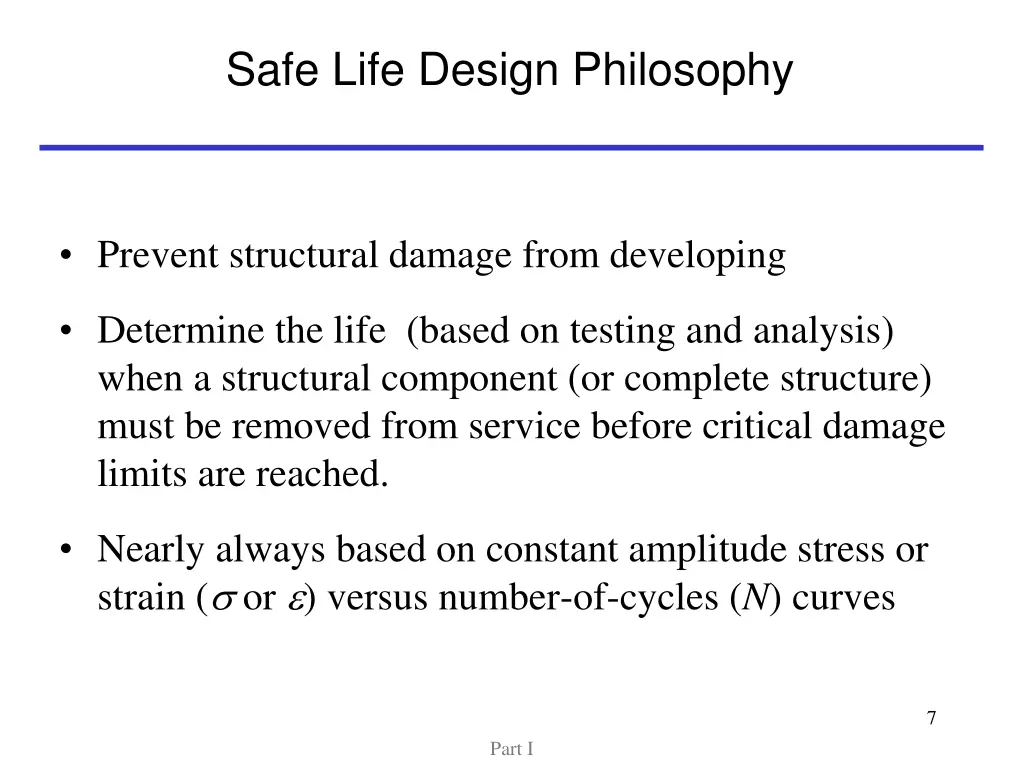 safe life design philosophy 1