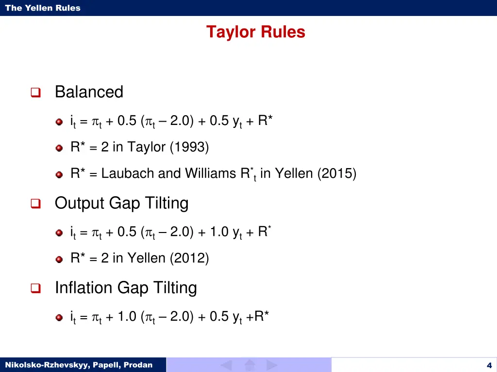 the yellen rules 3