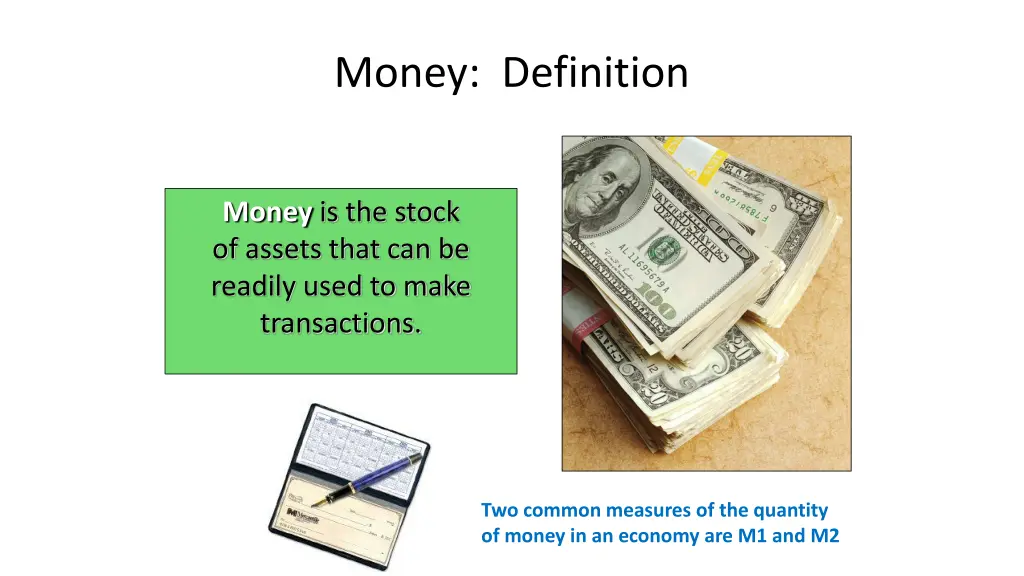 money definition