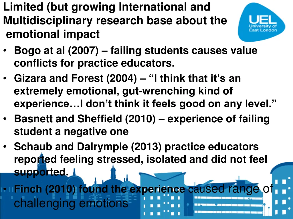 limited but growing international