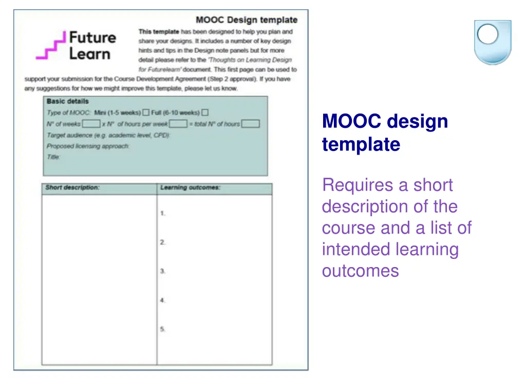 mooc design template