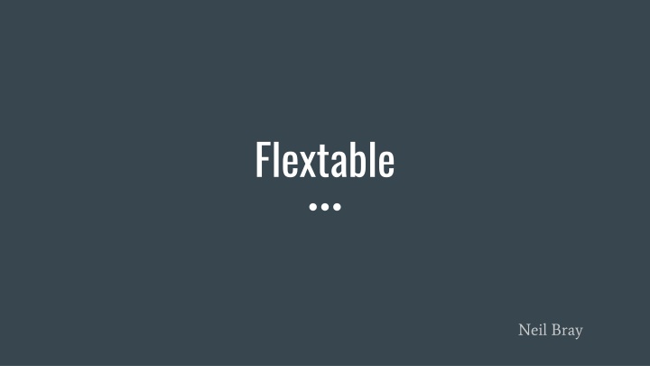 flextable