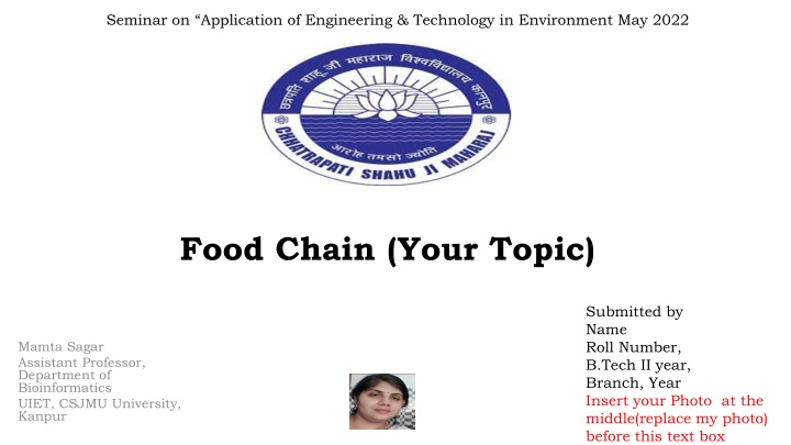 seminar on application of engineering technology