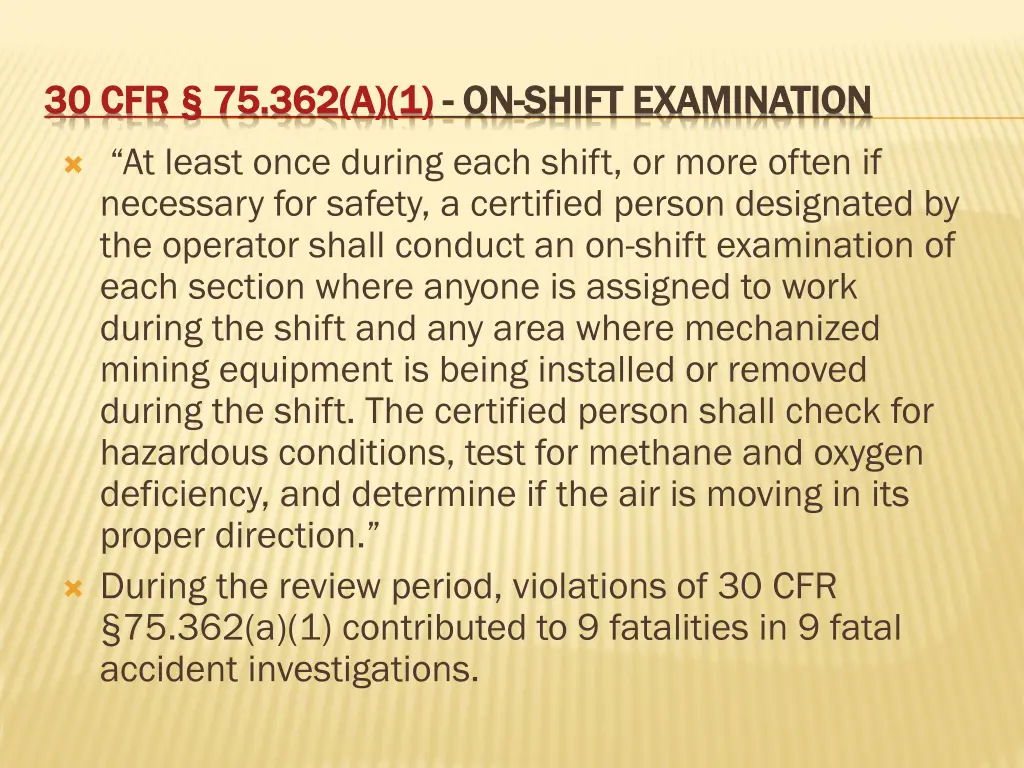 30 cfr 30 cfr 75 362 a 1 75 362 a 1 on