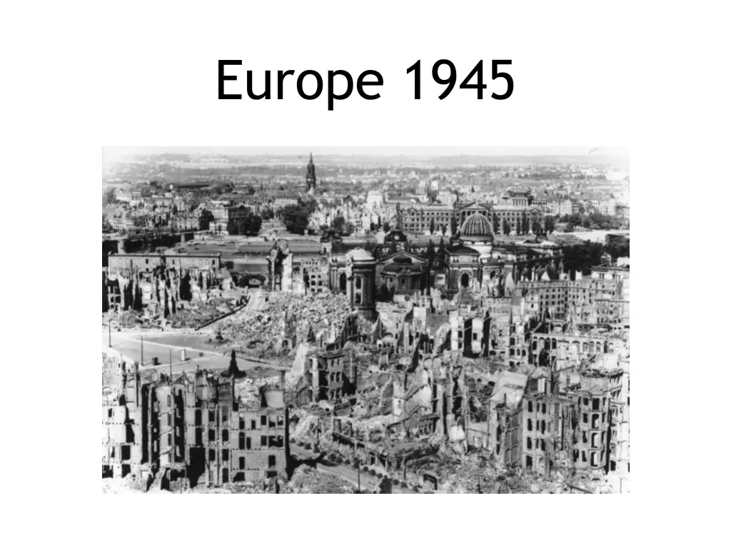 europe 1945