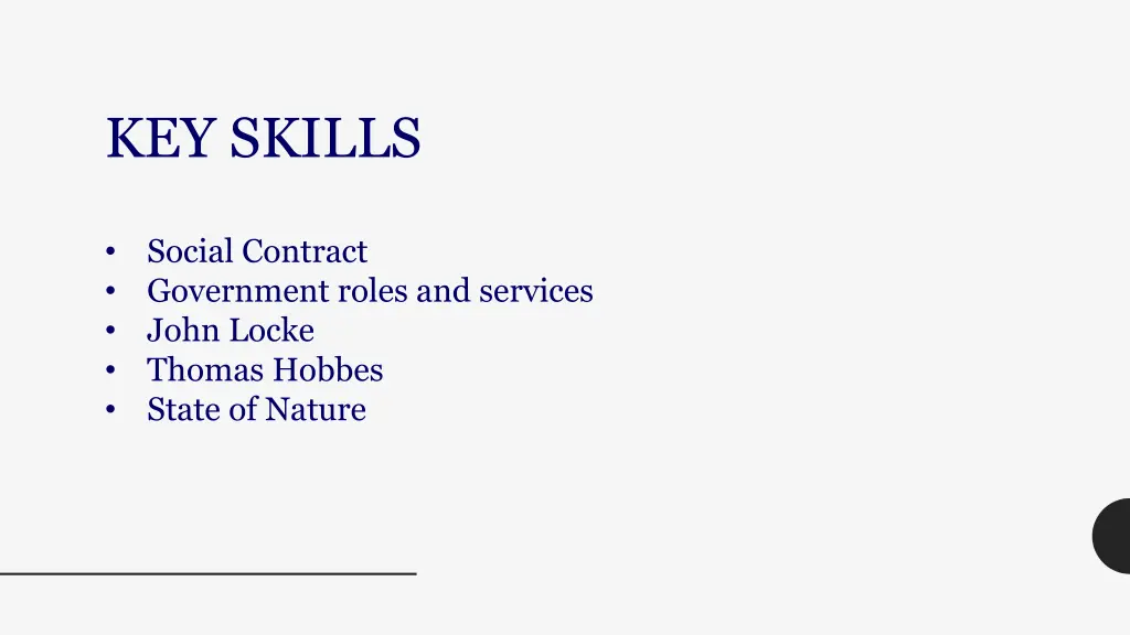 key skills