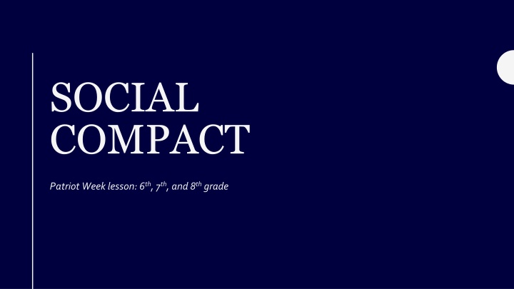 social compact