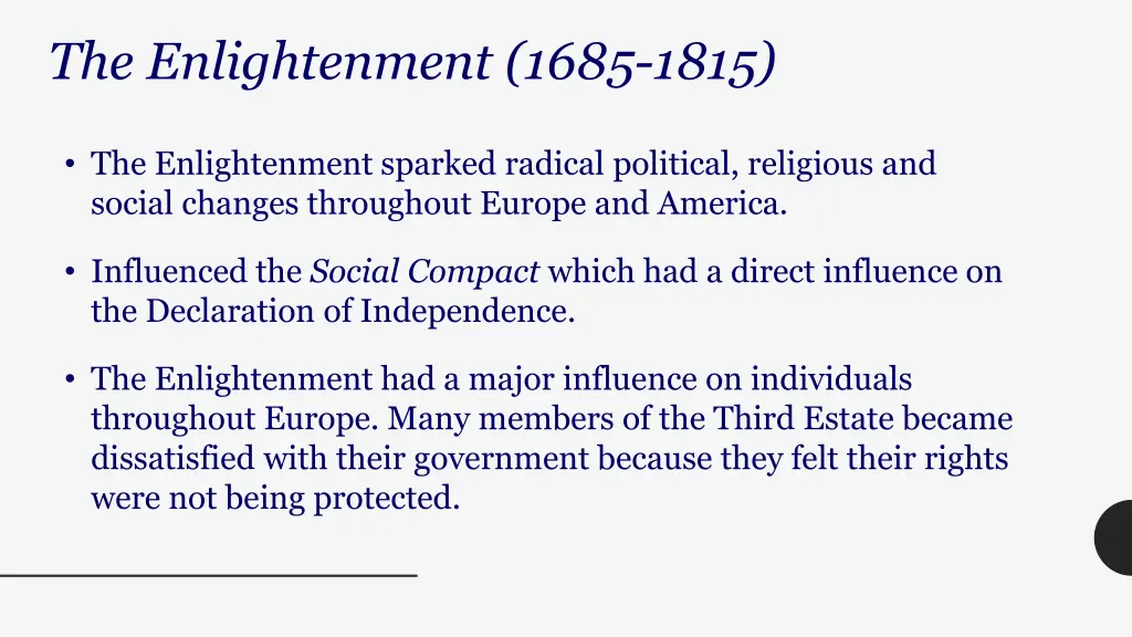the enlightenment 1685 1815 1