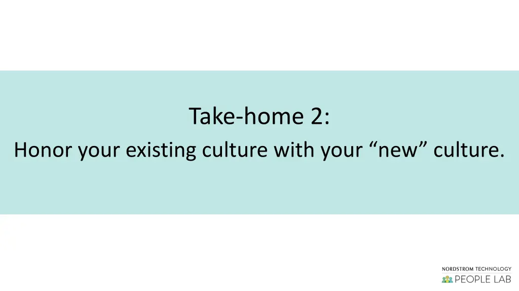 take home 2