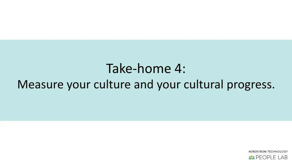 take home 4