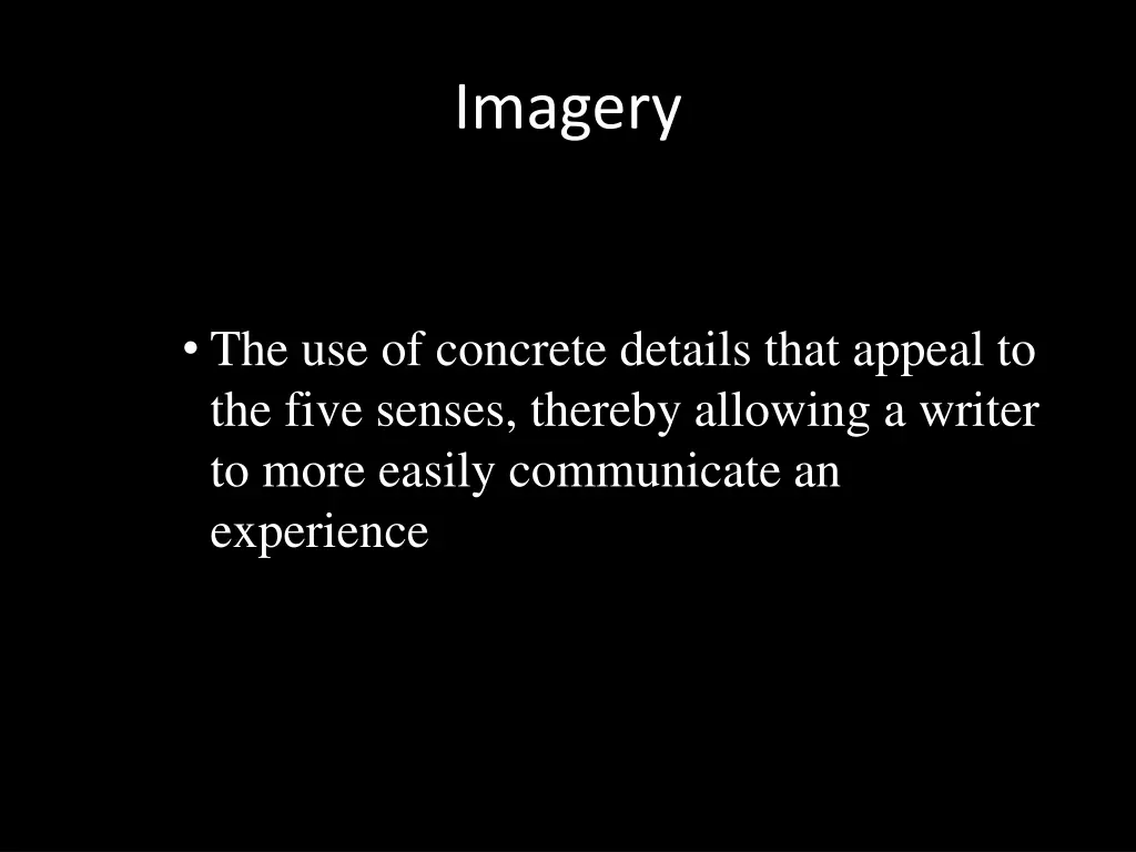 imagery