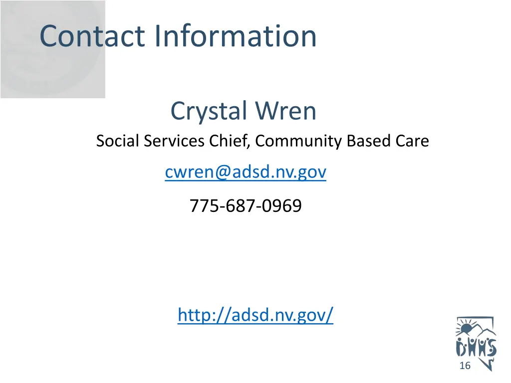 contact information